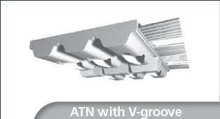 ATN with V-groove
